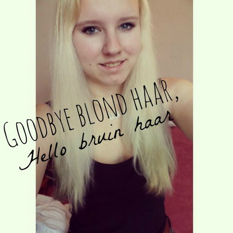 blond-haar-bruin-verven-08 Blond haar bruin verven