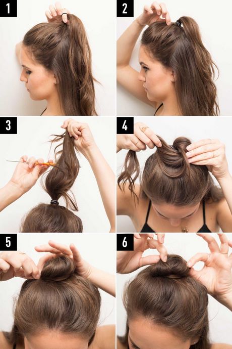 Knot Lang Haar Schoonheid En Stijl