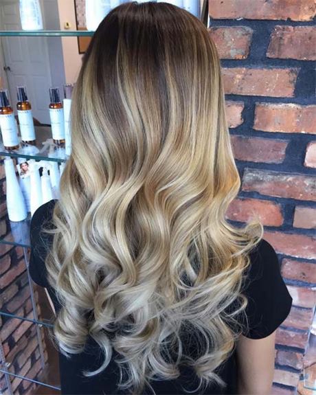 balayage-blond-bruin-40_18 Balayage blond bruin