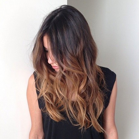 balayage-bruin-stijl-haar-76_6 Balayage bruin stijl haar