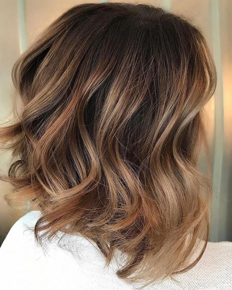 balayage-kort-haar-bruin-47_5 Balayage kort haar bruin